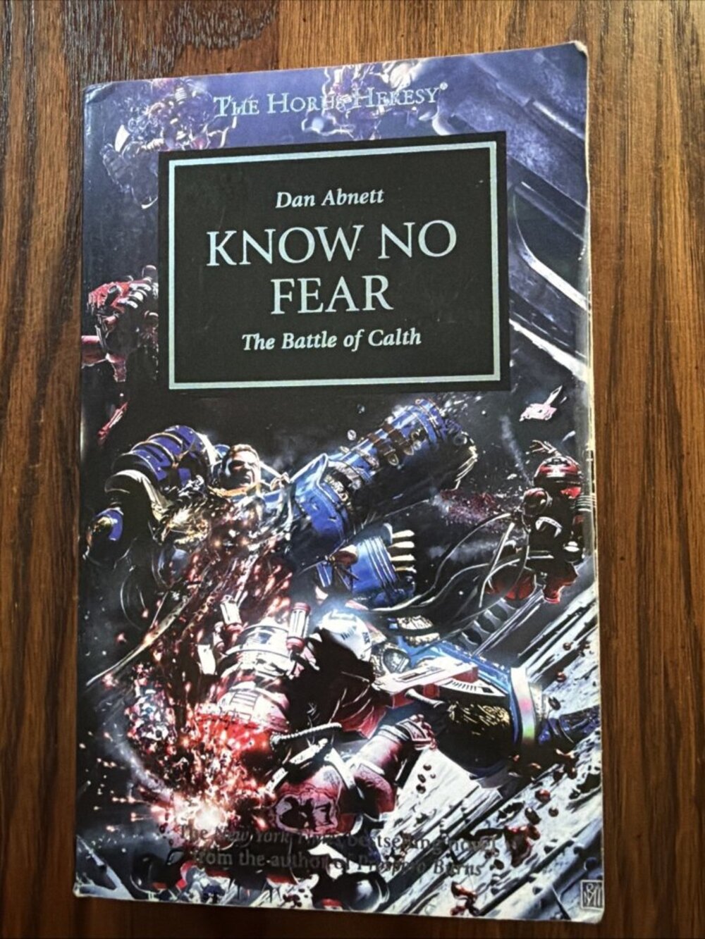 Know No Fear by Dan Abnett MassPB Warhammer 40k Horus Heresy
